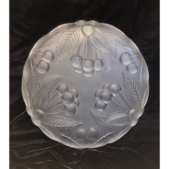 Vintage Mikasa Frosted Crystal Serving Platter - Picture 2 of 10